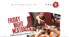 Desktop Screenshot of fridaynightmeatballs.com